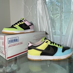Nike Dunk Low 'Free 99 Black' (sz 6)